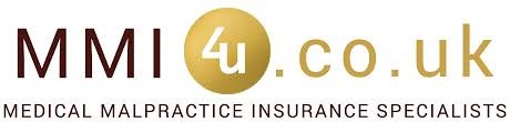 MMI 4U logo on a professional background, representing medical malpractice insurance for phlebotomy services.